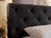 Polsterbett mit Bettkasten und Lattenrost 180x200 Milano Anthrazit