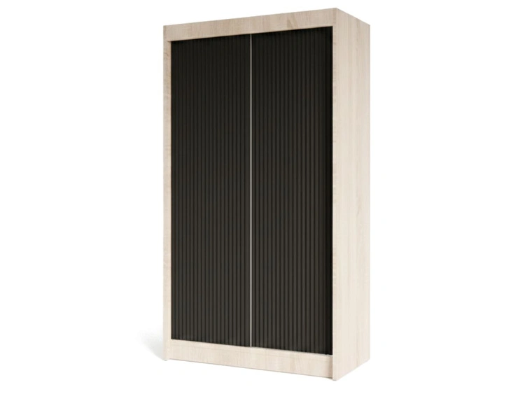 120 cm \ Schwarz || Eiche Sonoma \ Nein