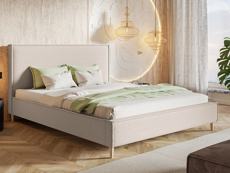 Polsterbett mit Lattenrost 160x200 Grenada Beige