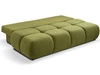 Schlafsofa mit Bettfunktion und Bettkasten Milet Grün