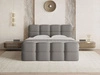 Boxspringbett mit Bettkasten 160x200 Rivon Grau
