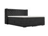 Boxspringbett mit Bettkasten 160x200 Lion Schwarz