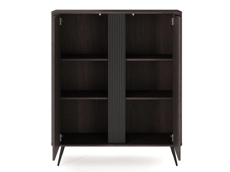 Hochkommode mit zwei Türen Magico Eiche Dunin