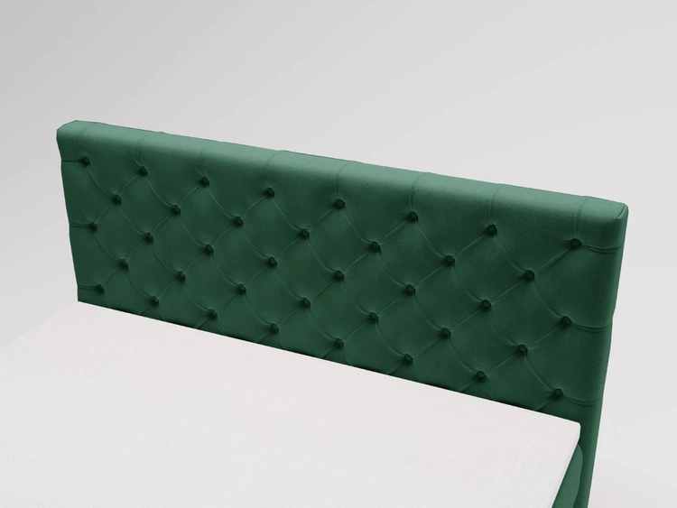 Boxspringbett mit Bettkasten 120x200 Montego Grün