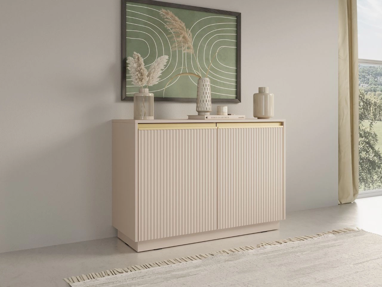 Türkommode 104 cm Roland Beige