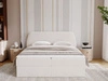 Boxspringbett mit Bettkasten 120x200 Bogota Creme
