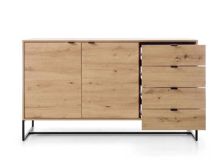 Kommode mit Türen und Schubladen Anime Eiche Artisan