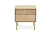 Nachttisch mit zwei Schubladen Gradimento Eiche Cremona