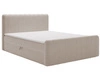 Boxspringbett mit Bettkasten 140x200 Osteno Beige