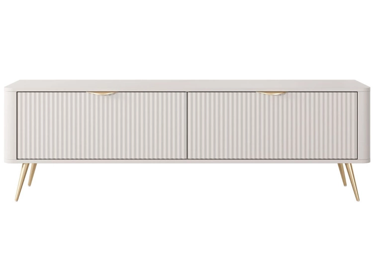 TV-Lowboard mit Türen 160 cm Latina Beige