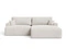 Hellbeige \ Samt \ Rechts