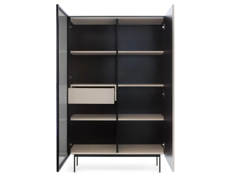 Wohnzimmerset mit Led Auroé Kaschmir