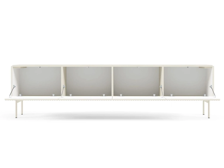 TV-Lowboard mit vier Türen Qualita Kaschmir