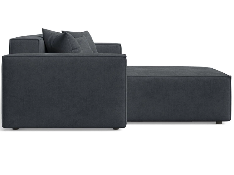 Ecksofa L-Form Links Arizona Dunkelgrau