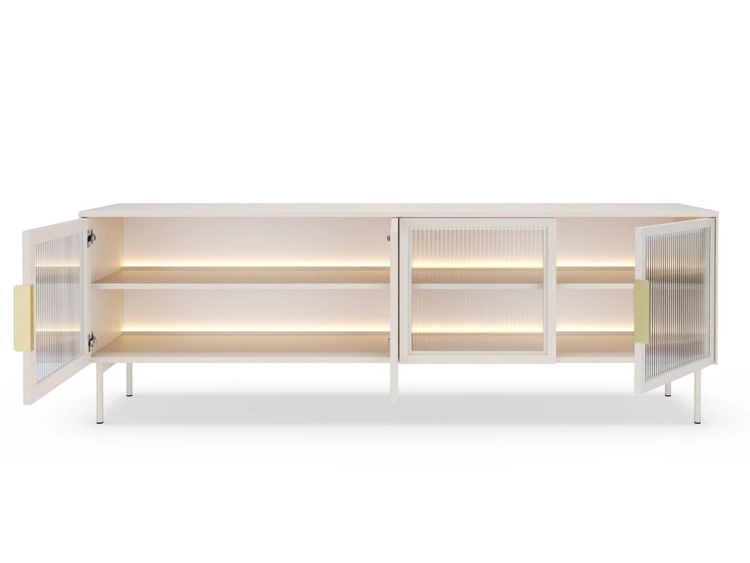 TV-Lowboard mit vier Türen Lumina Kashmir