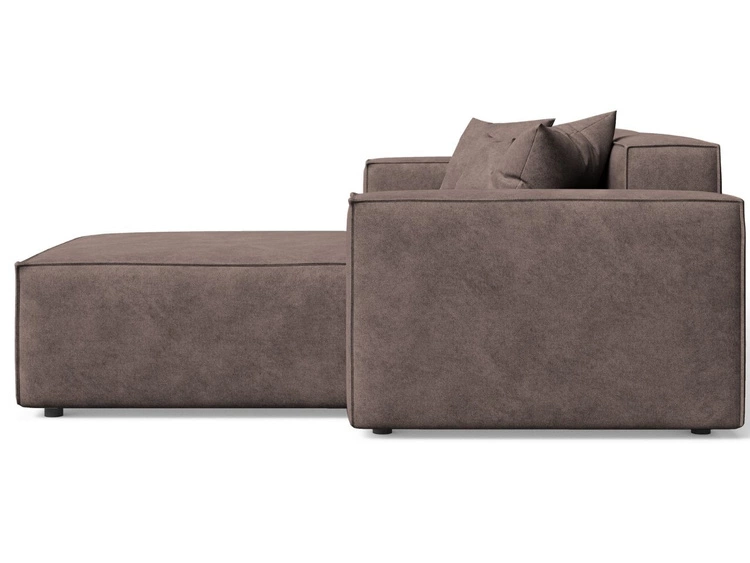 Ecksofa L-Form Rechts Arizona Braun