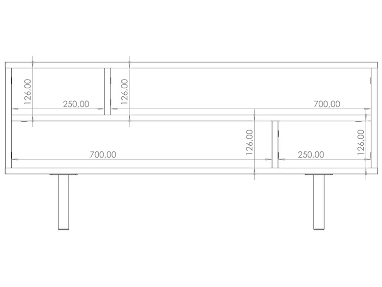 Couchtisch Ankara Schwarz Matt