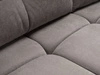 Schlafsofa mit Bettfunktion und Bettkasten Bene Grau