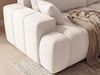 Ecksofa L-Form Rechts mit Schlaffunktion und Bettkasten Caleo Creme