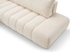 Ecksofa mit Schlaffunktion und Bettkasten Links Adoro Hellbeige