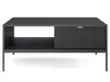 Couchtisch mit Stauraum Amber Schwarz