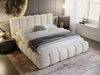 Polsterbett mit Bettkasten und Lattenrost 120x200 Cloud Beige