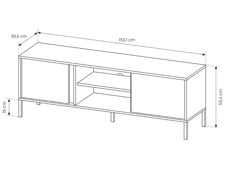 Wohnzimmer-Set Dego Beige