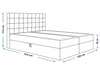 Boxspringbett mit Bettkasten 120x200 Denza Dunkelblau