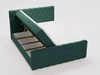 Boxspringbett mit Bettkasten 180x200 Lunaris Grün