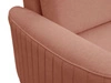 Ecksofa L-Form Links mit Schlaffunktion und Bettkasten Limon Orange