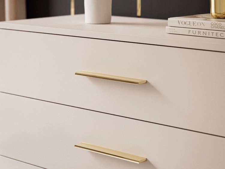 Kommode mit Schubladen und LED-Beleuchtung Nuveo Kaschmir