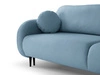 Schlafsofa mit Bettfunktion und Bettkasten Alta Blau