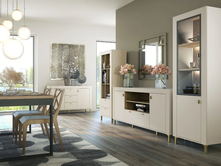 Regal mit Schubladen Messina Kaschmir