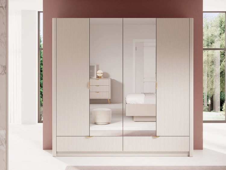 Schlafzimmer-Set Latina Beige