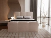 Boxspringbett mit Bettkasten 180x200 Campi Beige