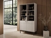 Regal mit Türen Julio Cashmere