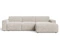 Hellbeige \ Velours \ Rechts