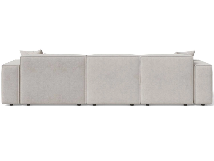 Ecksofa L-Form Rechts Arizona Beige