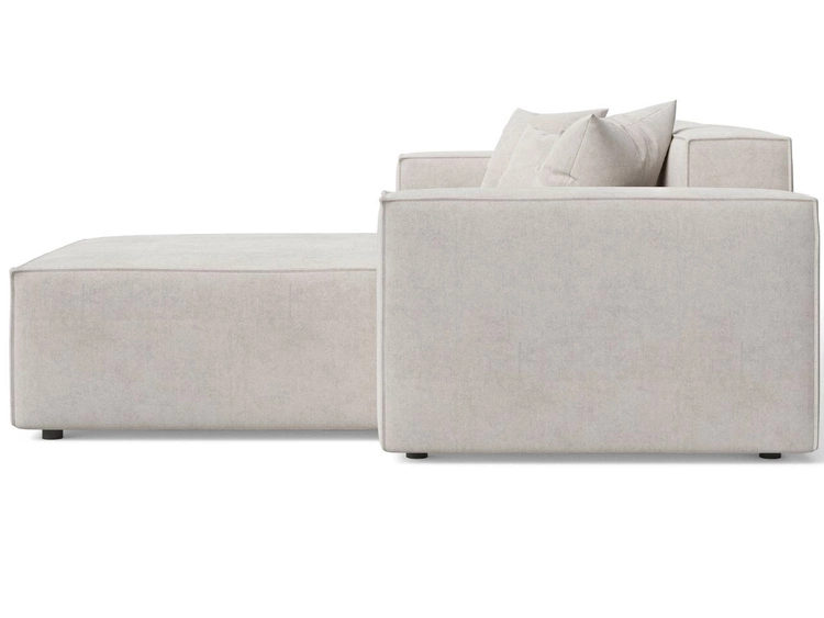 Ecksofa L-Form Rechts Arizona Beige