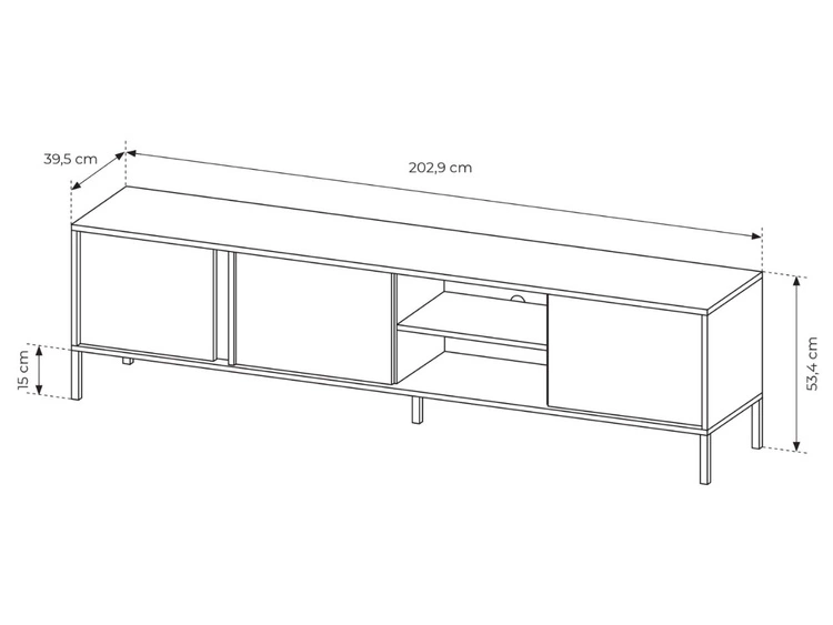 Wohnzimmer-Set Dego Beige