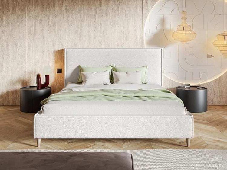 Polsterbett mit Lattenrost 160x200 Grenada Creme