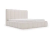 Polsterbett mit Bettkasten und Lattenrost 160x200 Imperial Creme