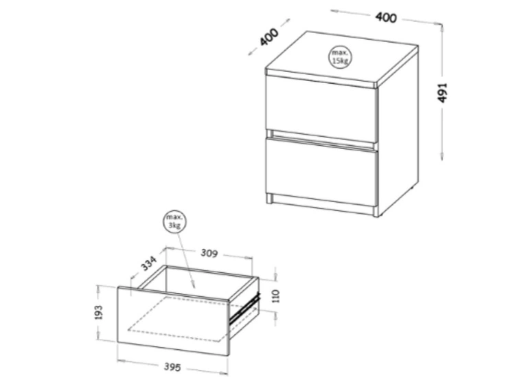 Möbel-Set für Jugendzimmer Arcadia Weiß