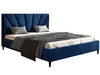 Polsterbett mit Lattenrost 180x200 Fuzi Dunkelblau