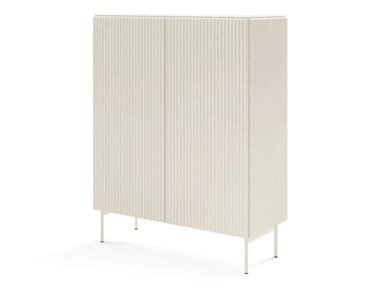 Hochkommode mit zwei Türen Qualita Kaschmir