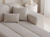 Ecksofa L-Form Rechts Nork Beige