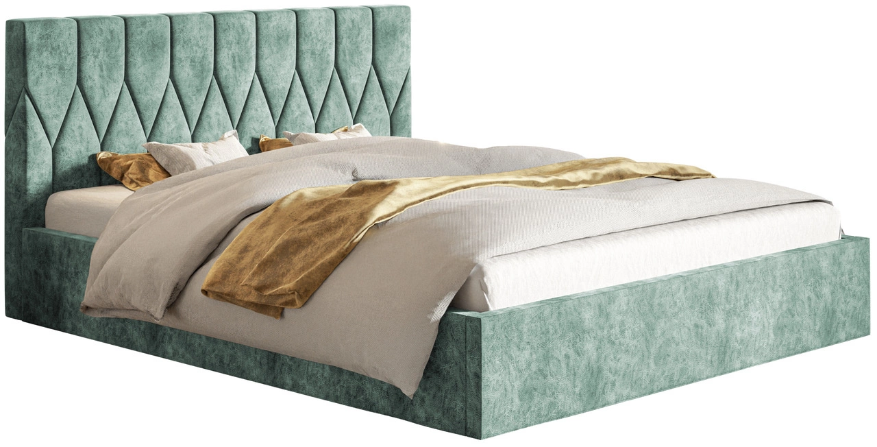 Elegant Doppelbett Gaja 120x200 - Mint