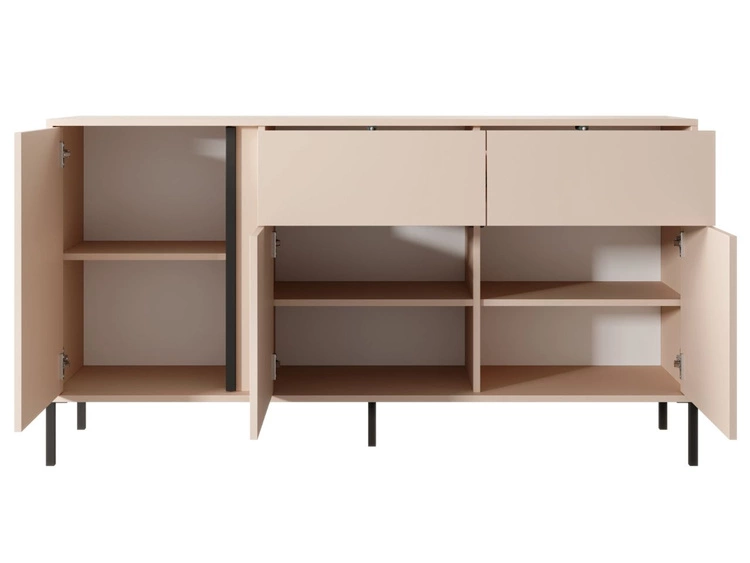 Kommode mit Türen und Schubladen Dego Beige