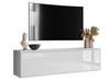 Hängender TV-Schrank mit Türen Vivance Weiß Hochglanz