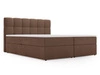 Boxspringbett mit Bettkasten 180x200 Maison Braun